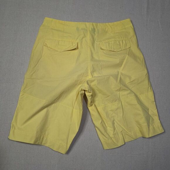 Vintage Y2k Polo Sport Yellow Board Shorts Mens Size Medium 12 Inch Inseam - Picture 2 of 10